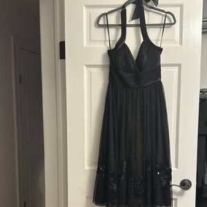 BCBG XS Elegant Black Evening Dress